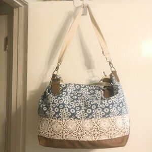 Mudd Canvas Tote, Weekender, Carry-on, Underseater, Gym bag, EUC